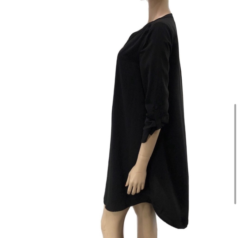 philosophy shirt long sleeve dress black size:S